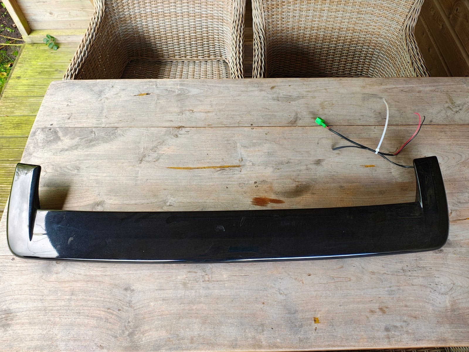 Volvo V/XC70 achterspoiler met remlicht, Gebruikt, Achterklep, Ophalen of Verzenden, Volvo