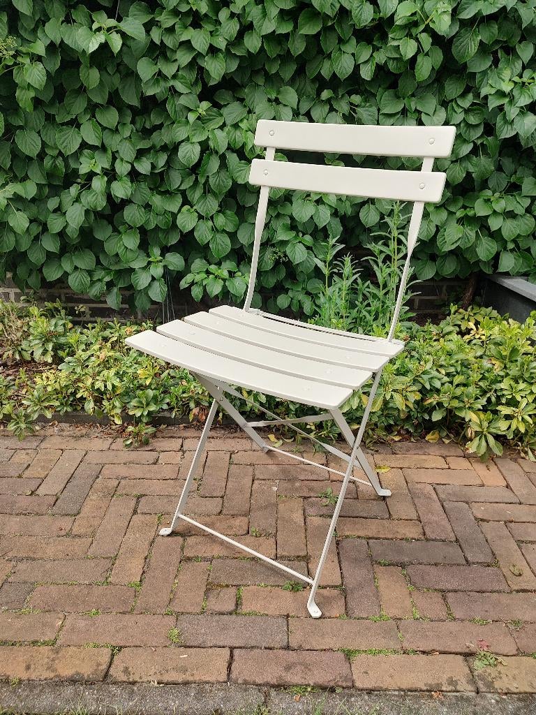 Bistrostoel Belavi, nieuw in doos. 3 stuks., Tuin en Terras, Tuinstoelen, Ophalen, Nieuw, Metaal