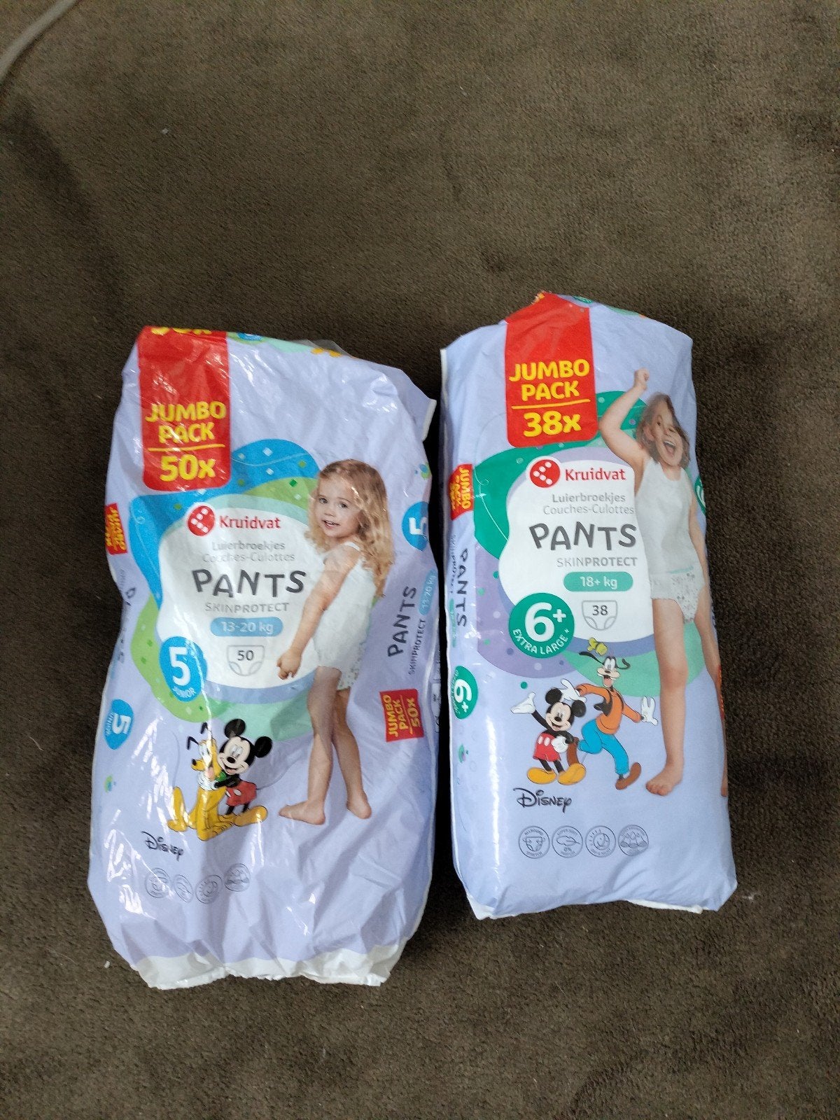 luierbroekjes maat 5 en 6, Kinderen en Baby's, Overige typen, Zo goed als nieuw, Standaard, Ophalen