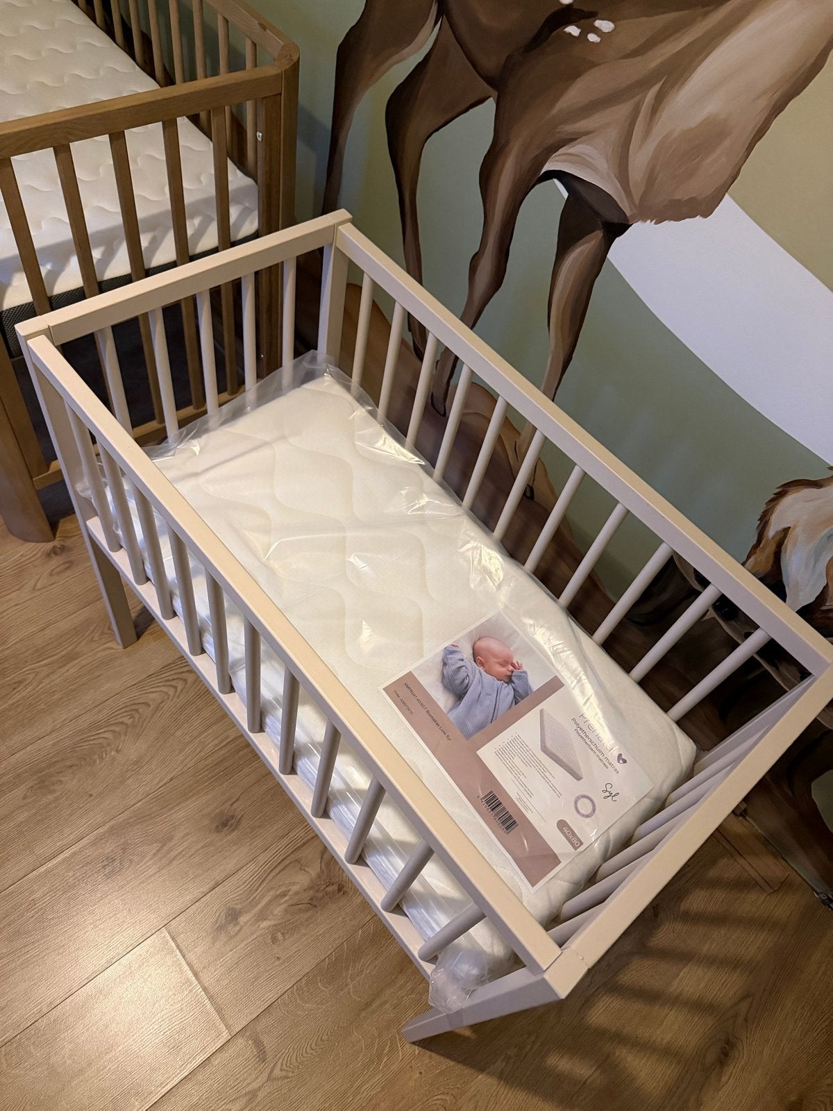 Nieuwe Prénatal wieg met matras, Ophalen of Verzenden, Nieuw, Wieg