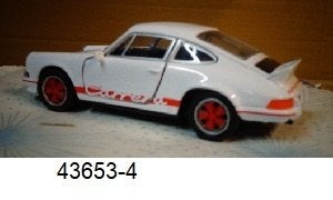 PORSCHE -carrera 911 (1973 ) 1:32 Wit metalen body 43653, Ophalen of Verzenden, Nieuw, Auto, Overige merken
