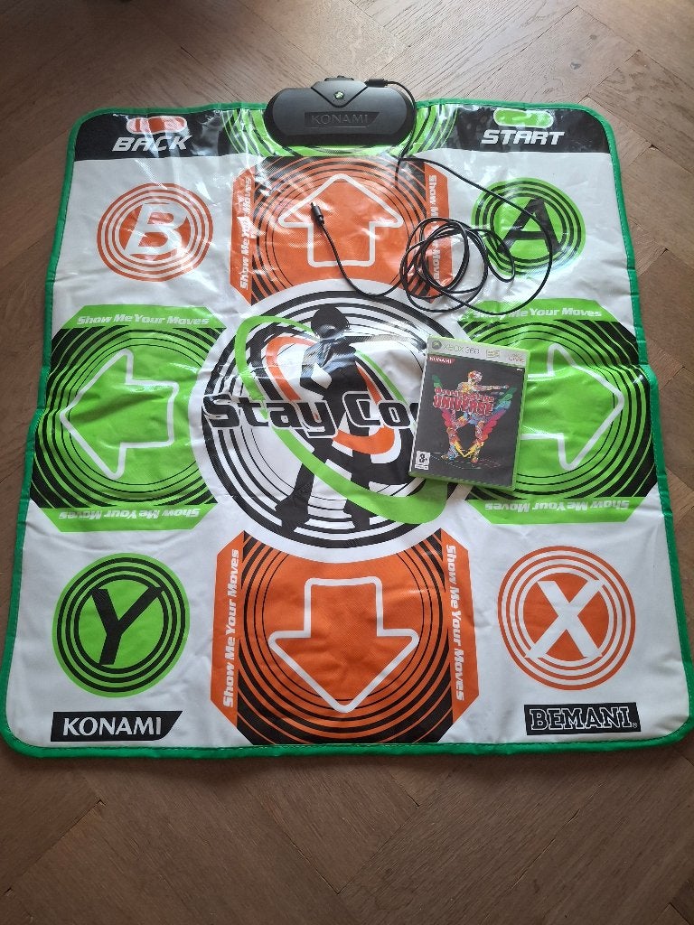 Konami Dancemat met dancing stage universe xbox 360, Muziek, Gebruikt, 1 speler, Ophalen of Verzenden