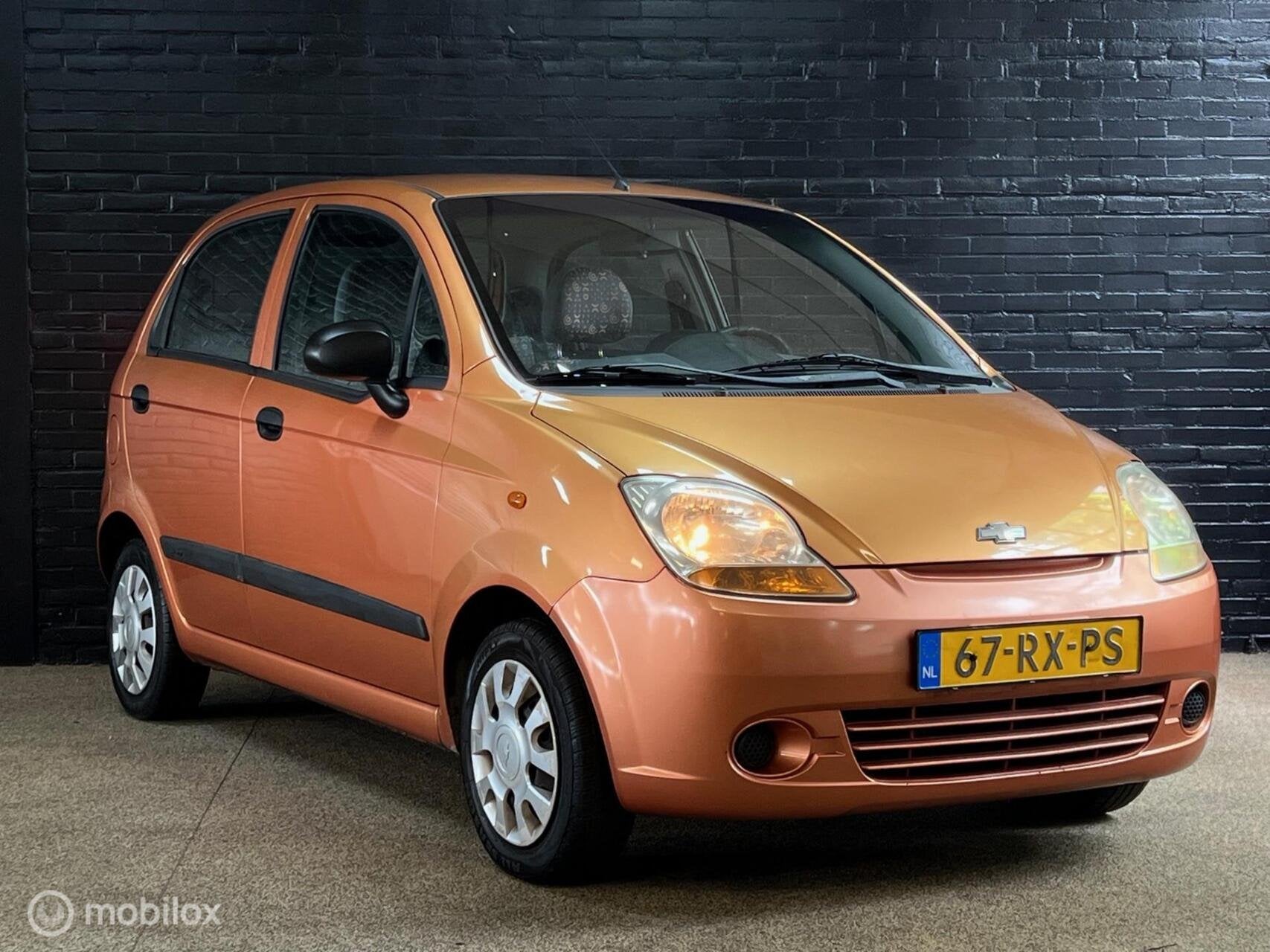 Chevrolet Matiz 0.8 Style, Auto's, Chevrolet, Gebruikt, Elektrische ramen, Origineel Nederlands, Bedrijf