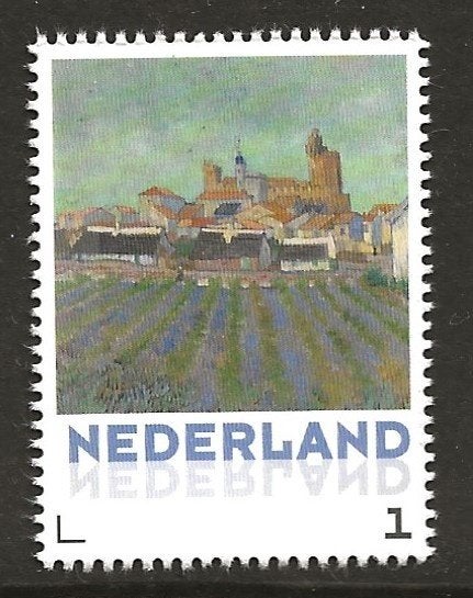Persoonlijke zegel tarief 1 Van Gogh , postfris, Ophalen of Verzenden, Postfris