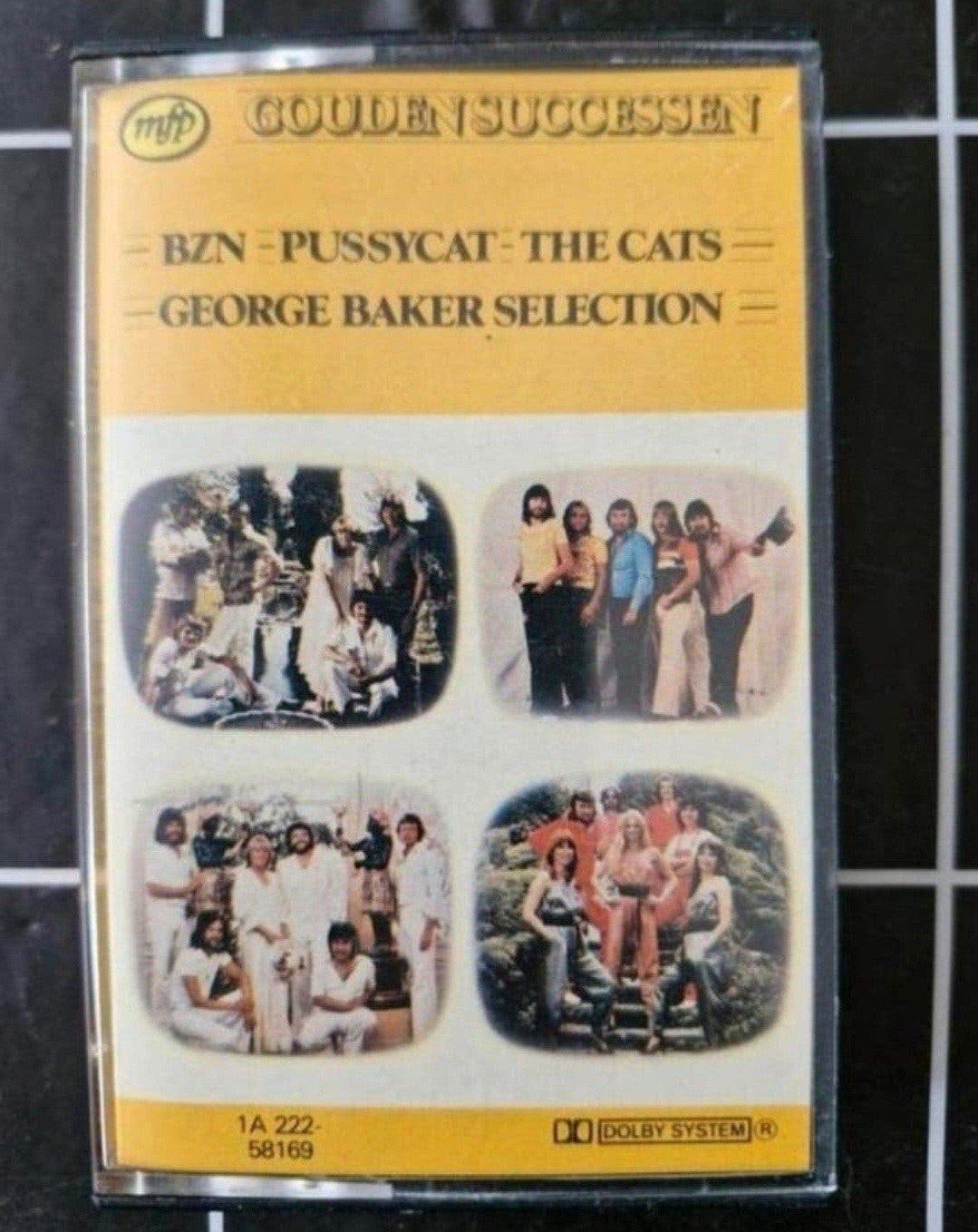 Cassettebandje met BZN, The Cats, Pussycat en George Baker, Cd's en Dvd's, Gebruikt, 1 bandje, Ophalen of Verzenden, Voorbespeeld