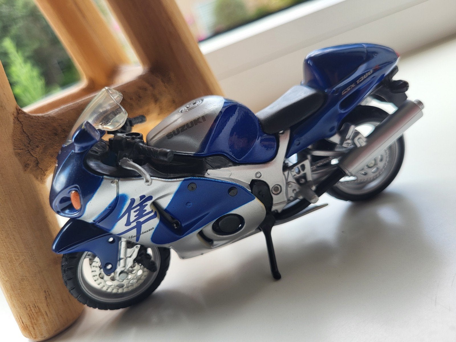 Gedetailleerd model van Suzuki GSX 1300R Hayabusa, Overige merken, 1:50 of kleiner, Overige typen, Ophalen of Verzenden