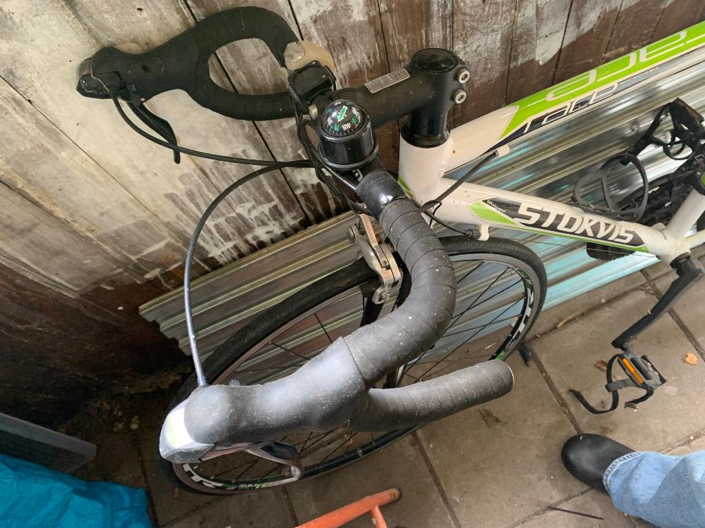 Stokvis wielrenfiets framemaat 52, Fietsen en Brommers, 28 inch, Gebruikt, Velgrem, Ophalen