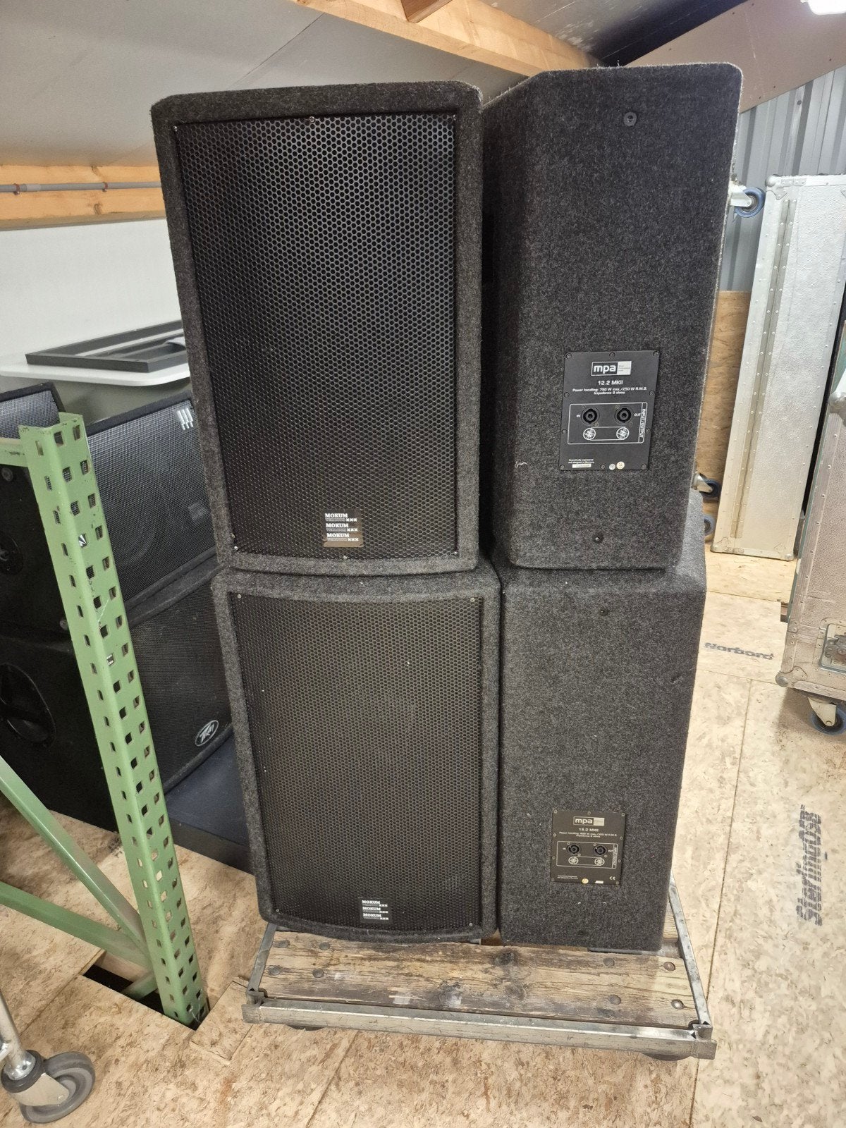 MPA 12.2 MKII Speakers - 4 stuks, Audio, Tv en Foto, Luidsprekers, Vloerstaande luidspreker, Gebruikt, Geschikt voor surround/home cinema