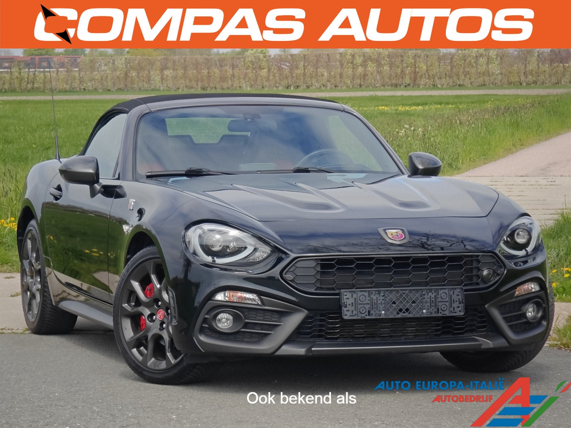 Abarth 124 Spider 170PK Automaat | LED | Bose | Perfect onde, Automaat, Dealer onderhouden, Gebruikt, Zwart