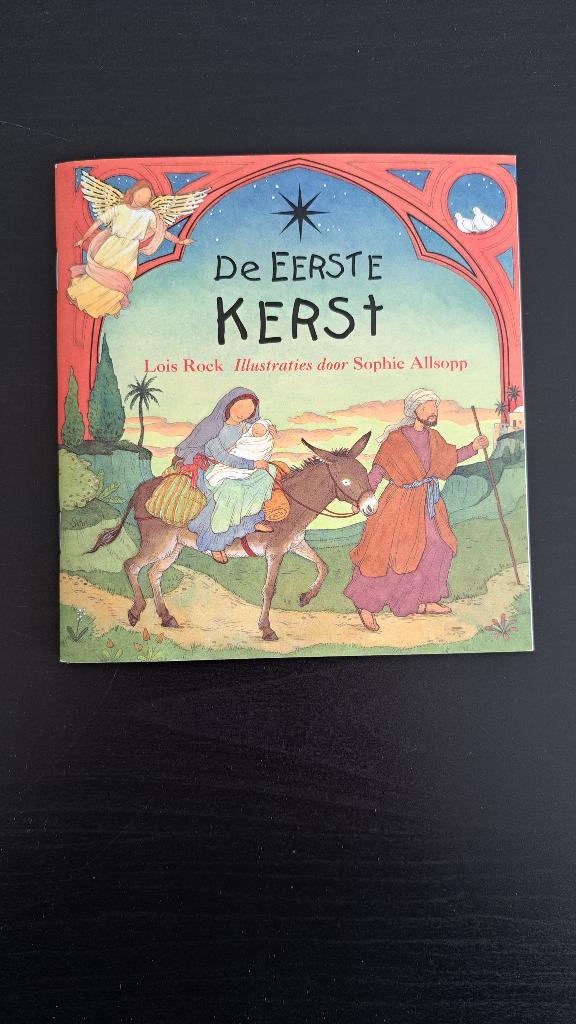 Boekje ' De eerste kerst ' van Lois Rock, Diversen, Kerst, Ophalen of Verzenden, Zo goed als nieuw