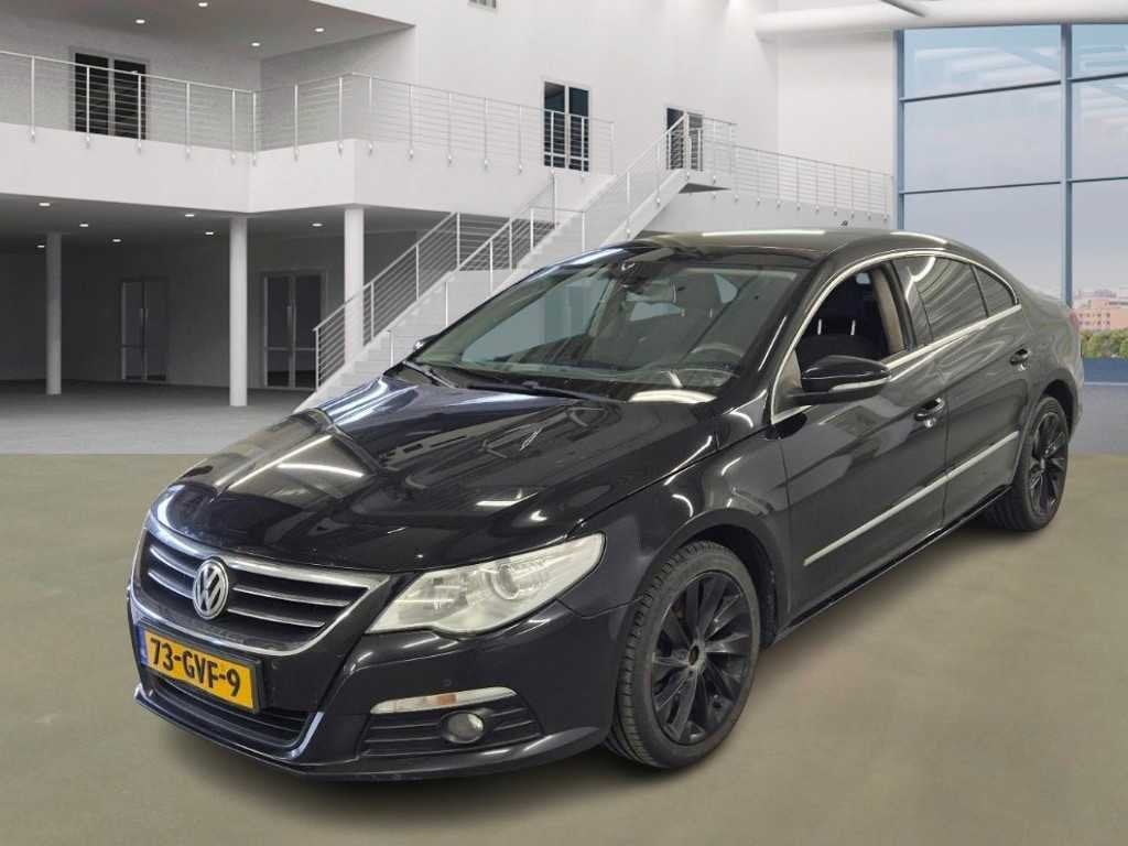 Volkswagen Passat CC 2.0 TDI 4p automaat, 73-GVF-9, 4 cilinders, 4 stoelen, Zwart, Origineel Nederlands