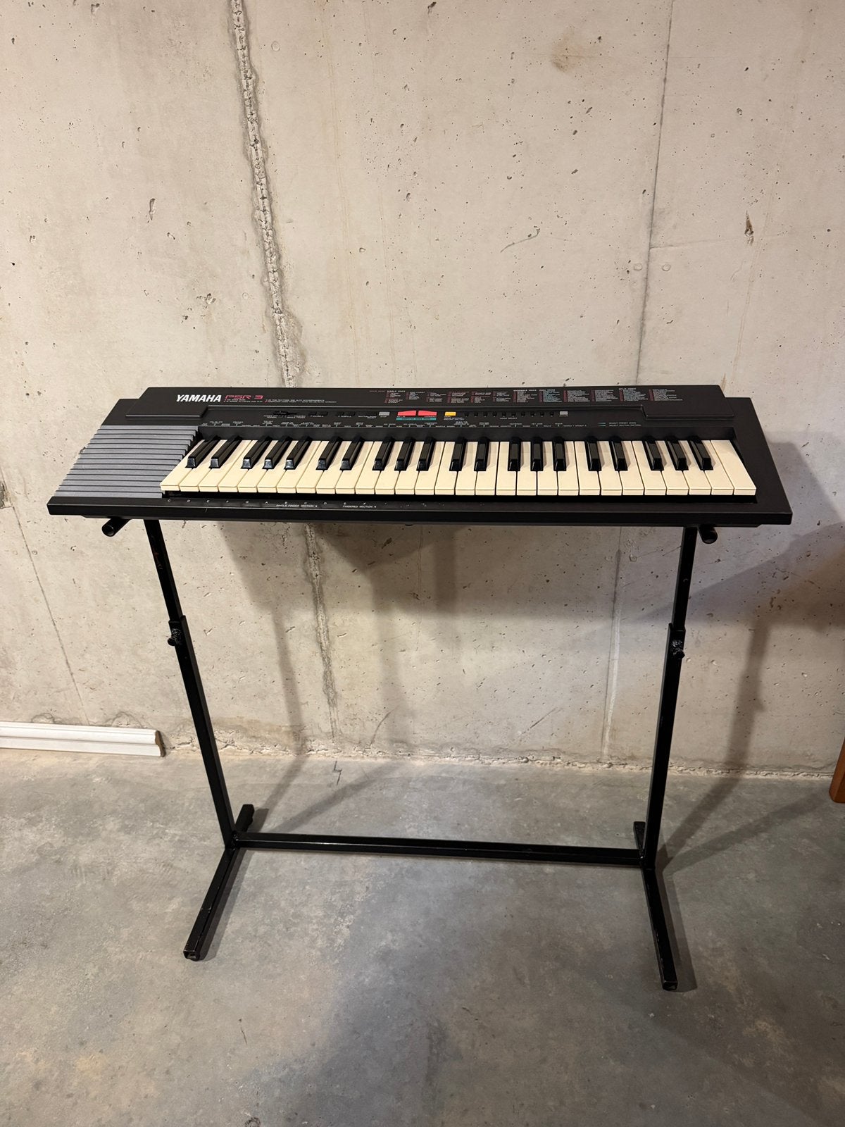 Yamaha PSR-3 met originele Yamaha steun, Ophalen of Verzenden, Zo goed als nieuw