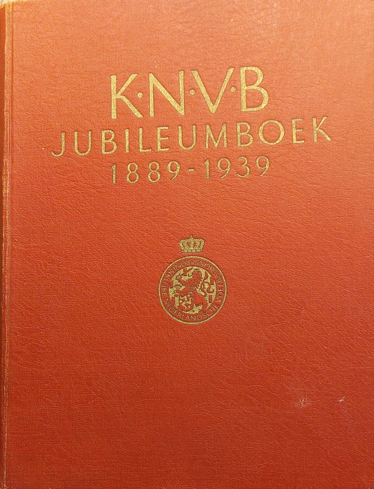 KNVB Jubileumboek 1889-1939, Boeken, Ophalen