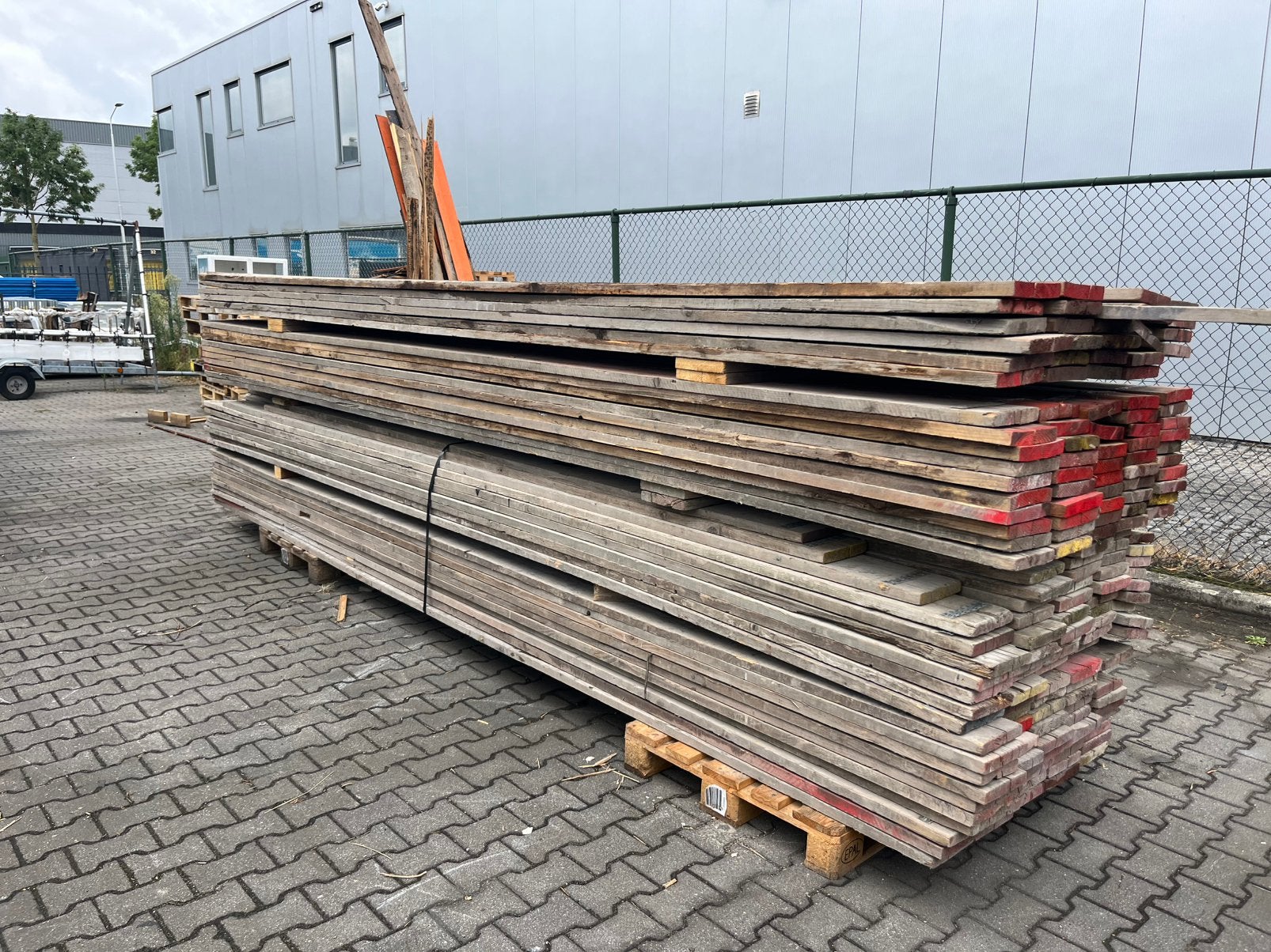 Steigerplanken - 5 meter - gebruikt, Ophalen, Gebruikt, 250 cm of meer, Planken