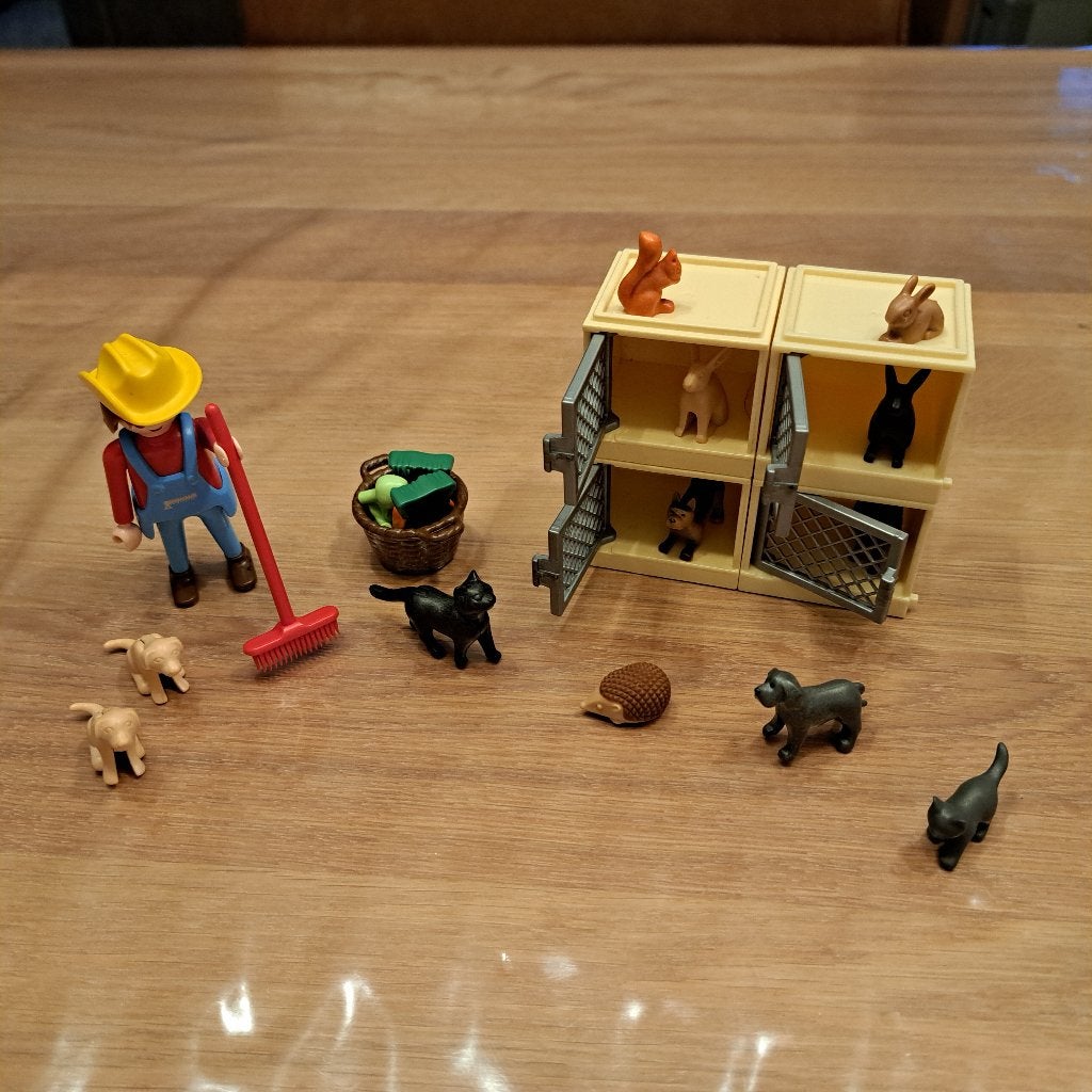 Playmobiel Konijnenhok (4491) aangeboden, Ophalen, Complete set, Overige typen, Zo goed als nieuw