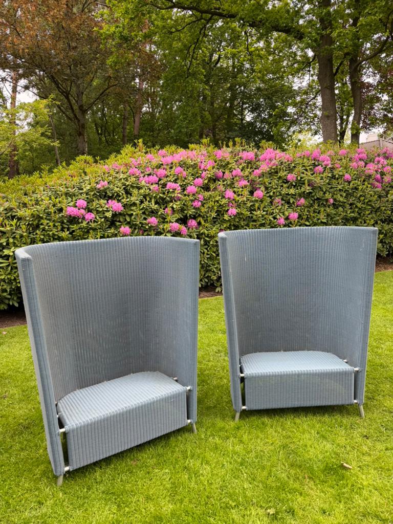 Borek tuinstoelen kunststof, Tuin en Terras, Ophalen, Zo goed als nieuw, Kunststof