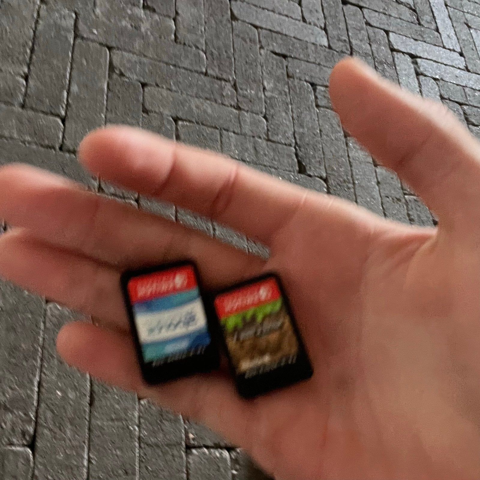Nintendo Switch Games: Minecraft en een andere game, Ophalen, Gebruikt