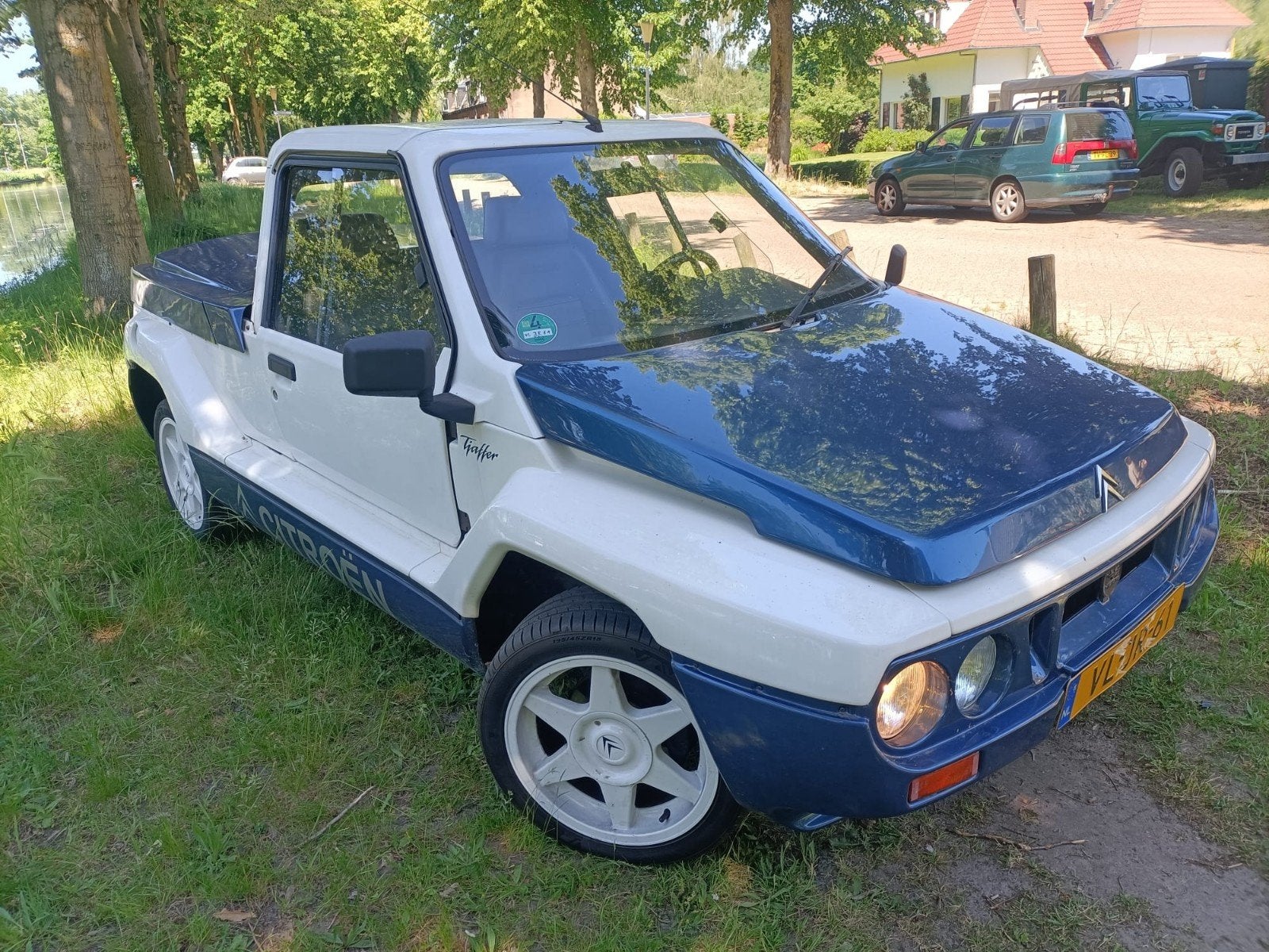 Mega Tjaffer 1.1 I Pick-up E2 1996, Auto's, Oldtimers, Voorwielaandrijving, Overige carrosserieën, Origineel Nederlands, Handgeschakeld