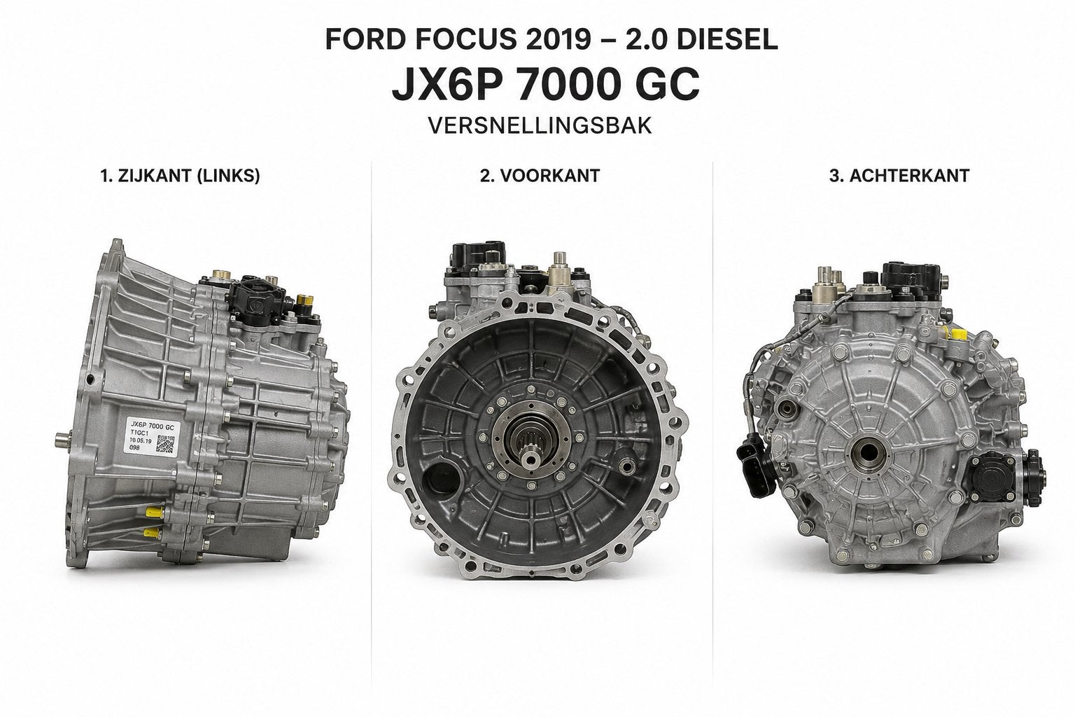 Versnellingsbak ford jx6p 7000 gc, Auto-onderdelen, Ophalen of Verzenden, Gereviseerd, Ford