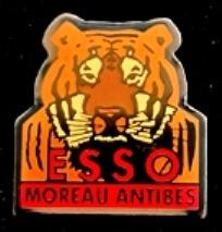 Esso tijger Moreau Antibes pin, Verzenden, Nieuw, Overige onderwerpen, Speldje of Pin