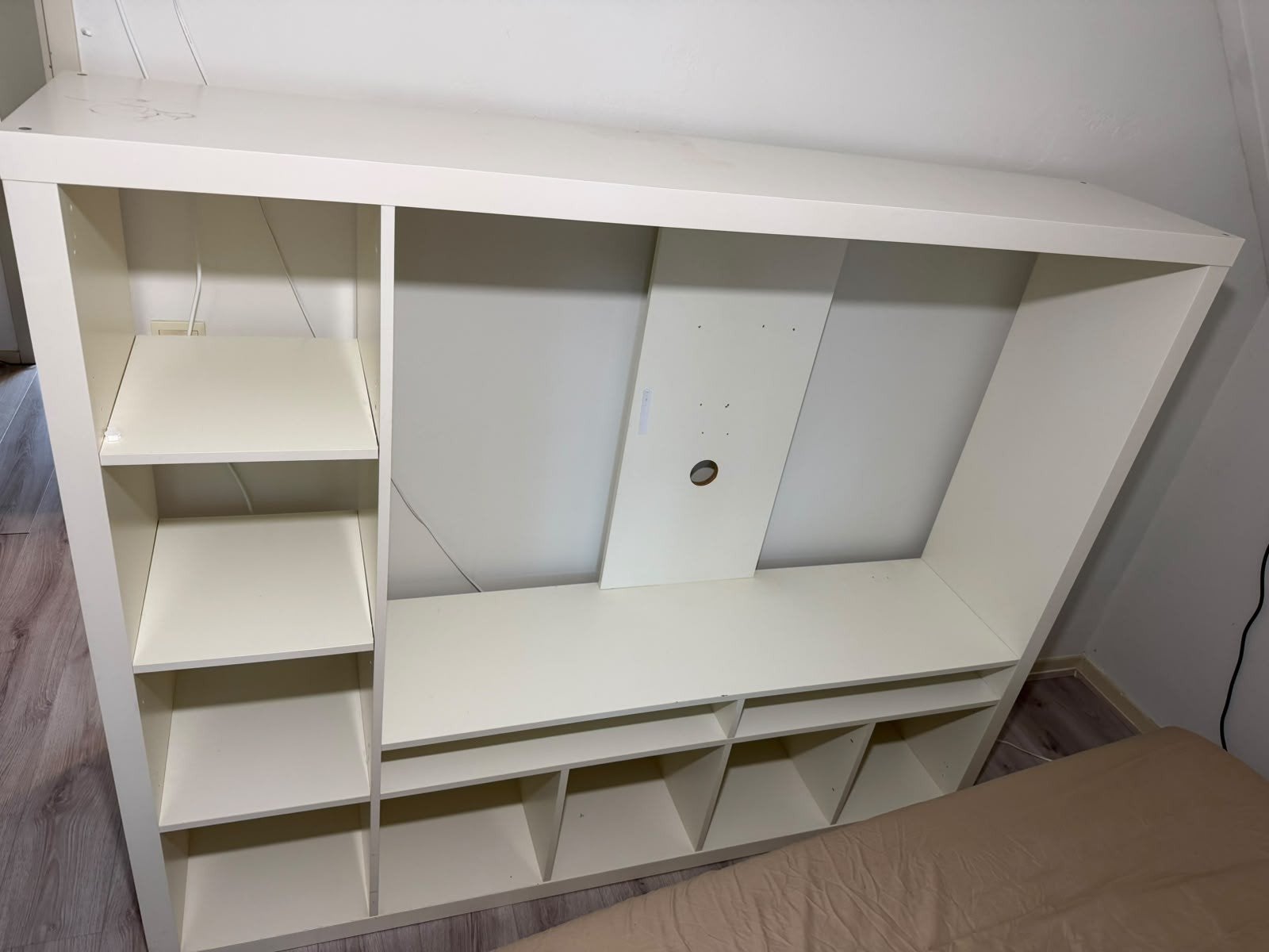 TV meubel /  TV table shelf Expedit Kallax Ikea, Huis en Inrichting, Ophalen, Gebruikt, 25 tot 50 cm