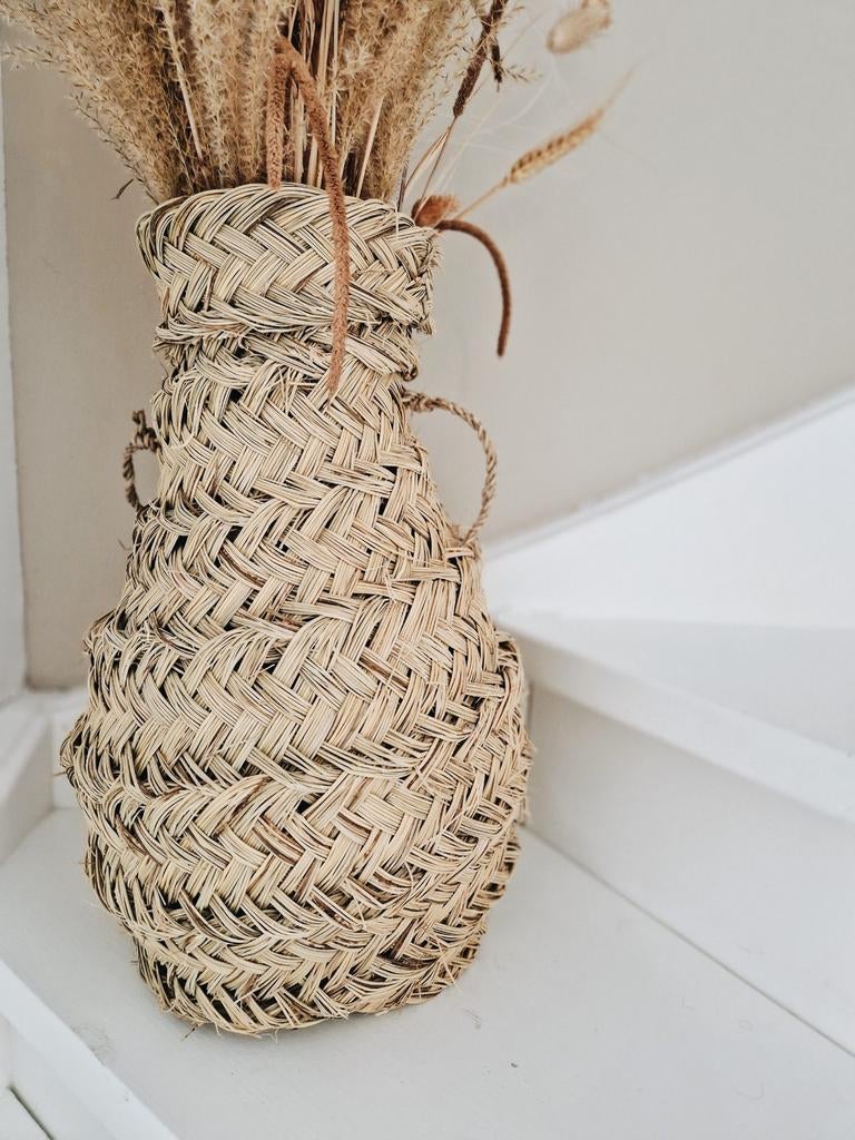 NIEUW! Zeegras kruik uit Marokko, Overige materialen, Gebruikt, Overige kleuren, 50 tot 75 cm