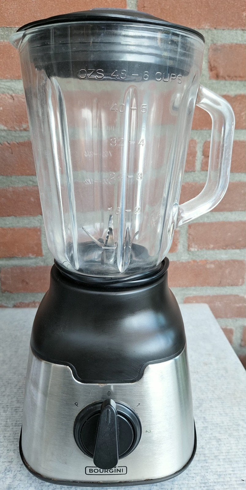 Bourgini Classic Multi Blender 1.5L met glazen kan, Witgoed en Apparatuur, Ophalen, Zo goed als nieuw, Blender