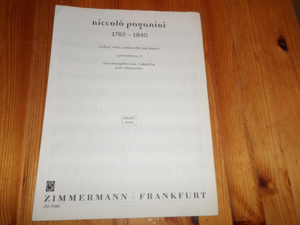 Paganini, Muziek en Instrumenten, Gebruikt, Klassiek, Artiest of Componist, Viool of Altviool