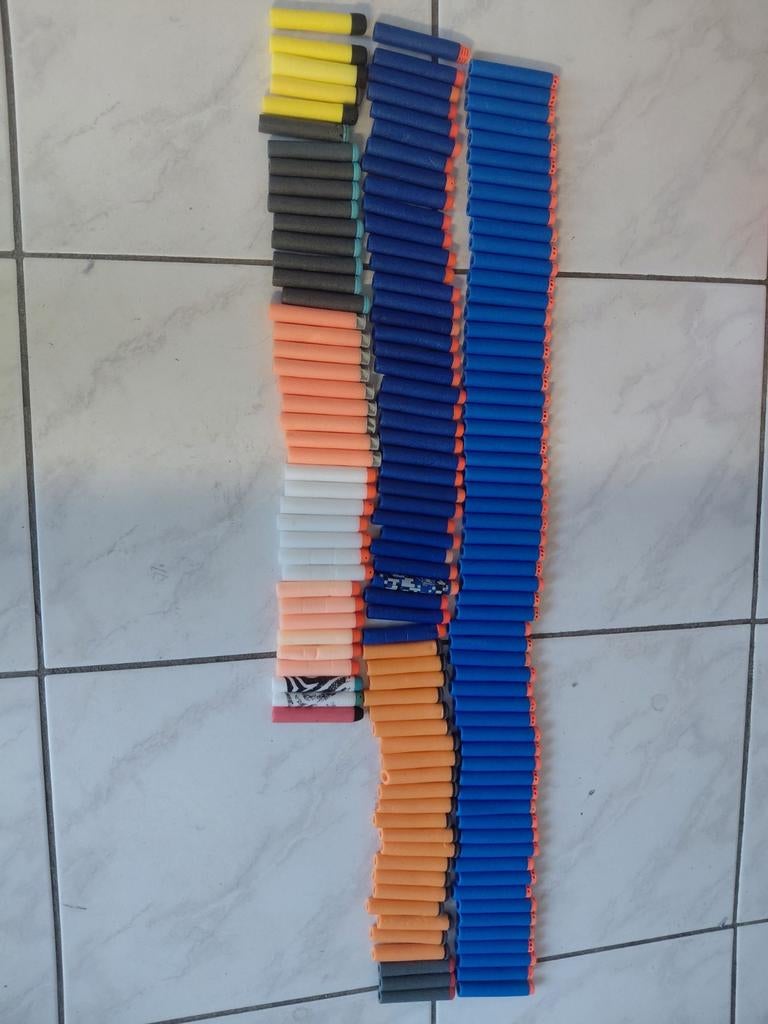 Nerf pistolen, Ophalen of Verzenden, Zo goed als nieuw