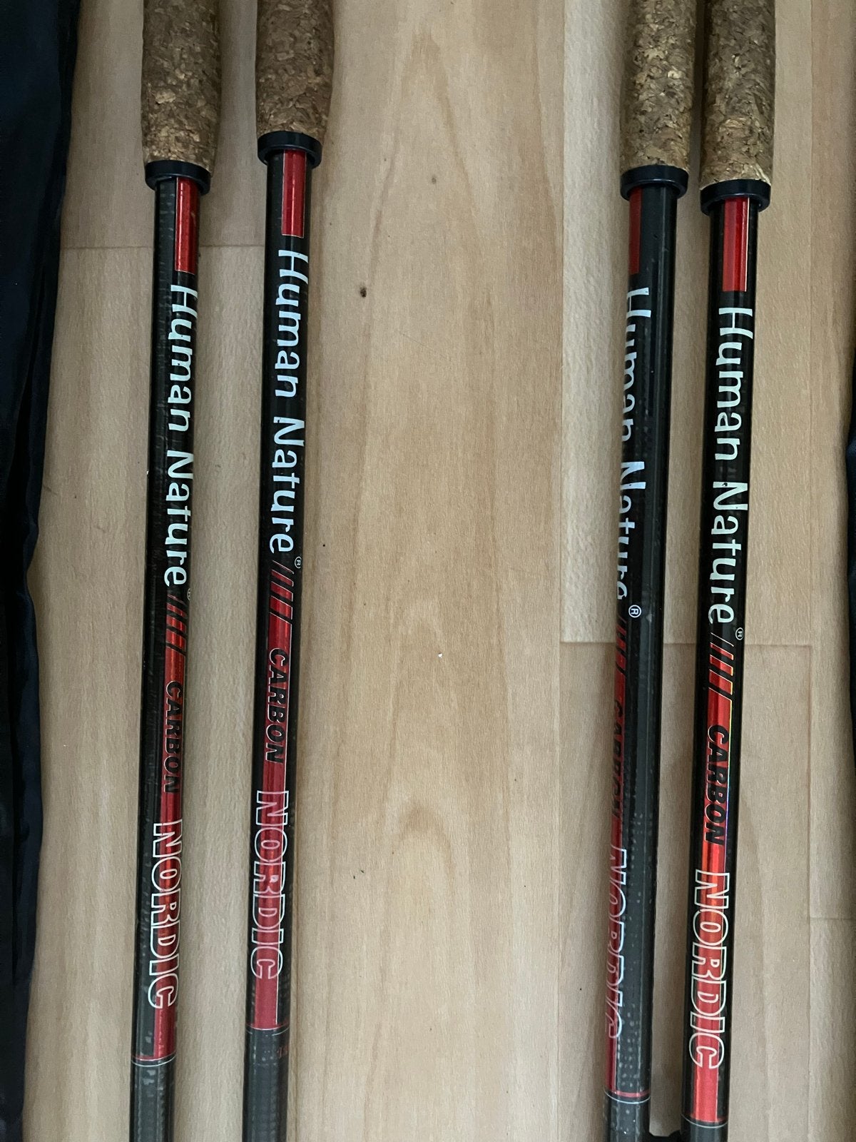 Human Nature Nordic Walking Stokken 115cm, Ophalen, Gebruikt, Wandelstok