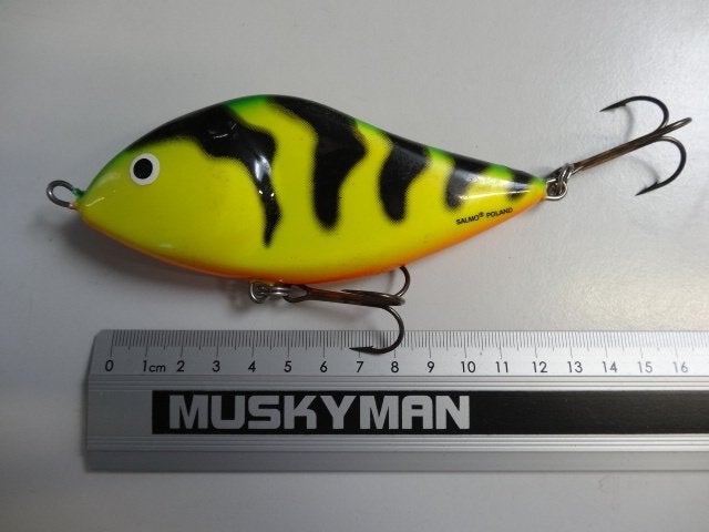 Kunstaas: Salmo Slider 12 Sinking Jerkbaits, Verzenden, Gebruikt, Overige typen
