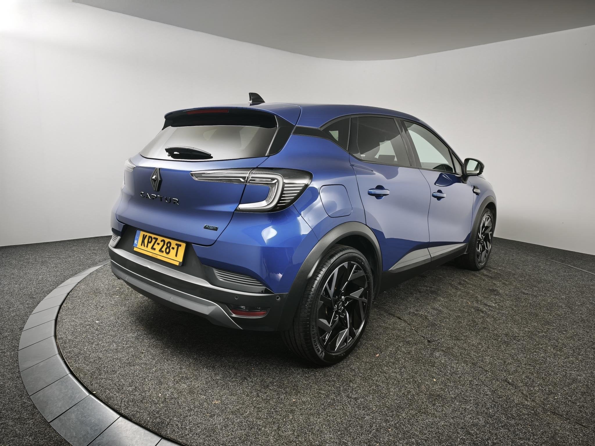 Renault Captur 1.6 E-Tech full hybrid 145 esprit Alpine | Ad, Auto's, 1345 kg, Gebruikt, Blauw, Automatische klimaatregeling