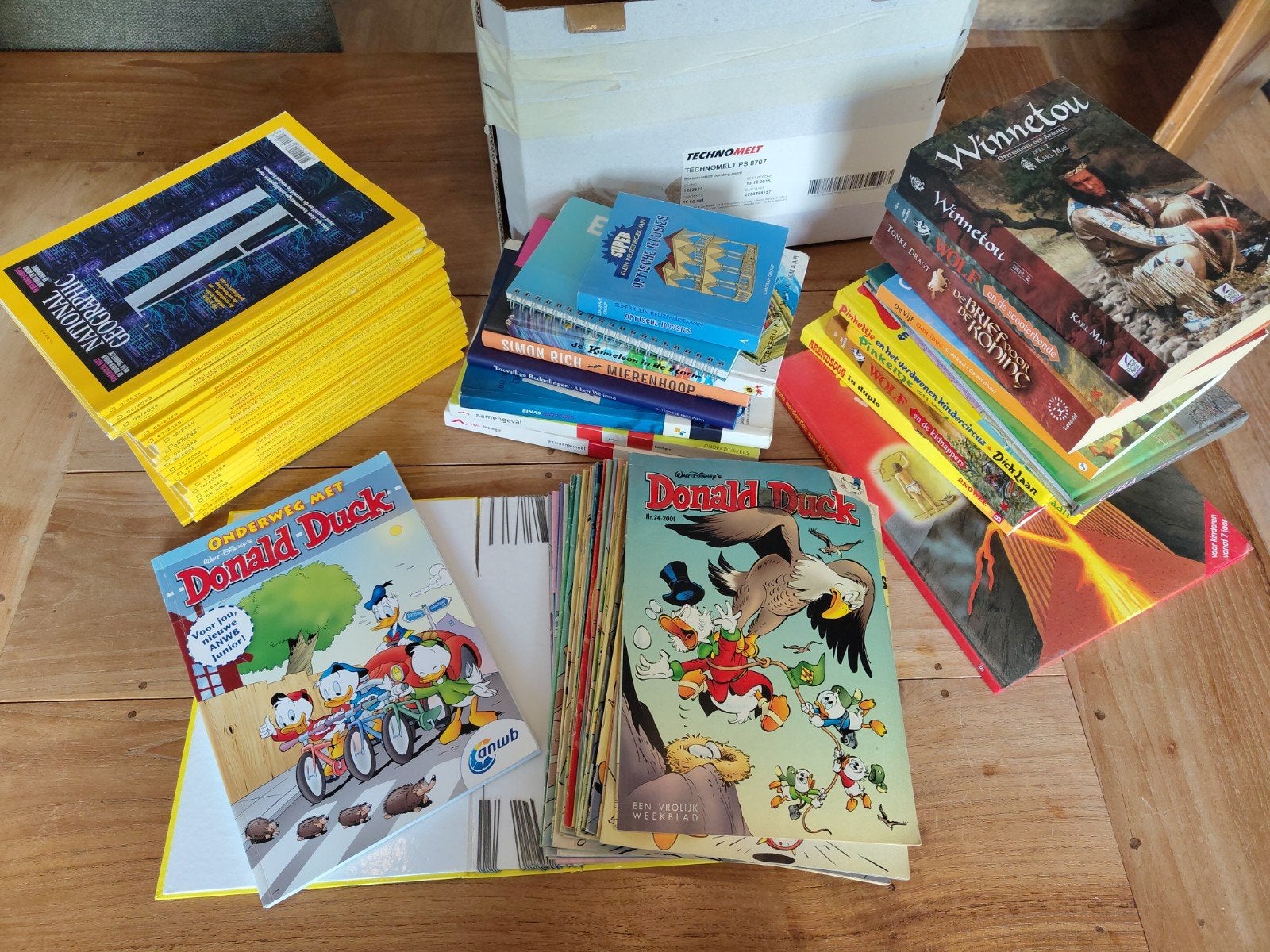 Grote collectie tijdschriften en boeken, Boeken, Ophalen, Gelezen, Overige typen