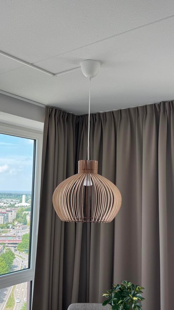 Nordestic plafondlamp, Ophalen of Verzenden, Zo goed als nieuw, Hout, Scandinavisch