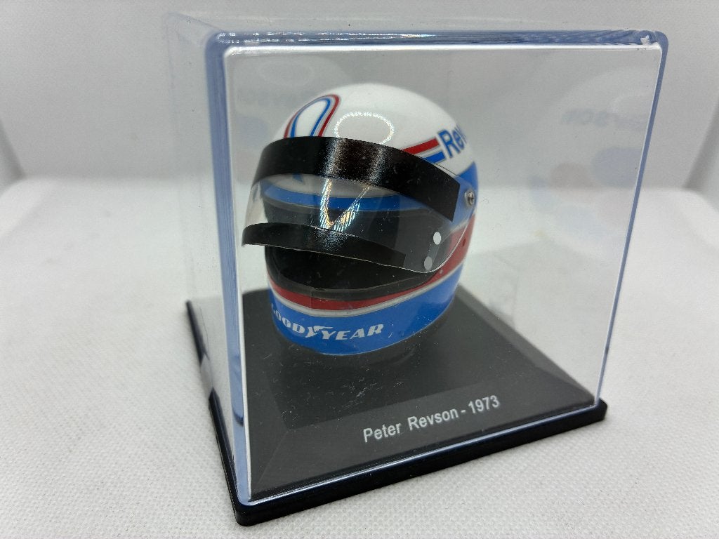 69908: Helm - F1 - Peter Revson - McLaren - 1973 - Spark 1:5, Info@sparkmodel.com, Info@sparkmodel.com, Overige typen, Nieuw