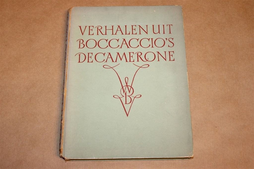 Decamerone — Boccaccio, Houtgravures Bulder, WB 1948, Boeken, Ophalen of Verzenden, Gelezen