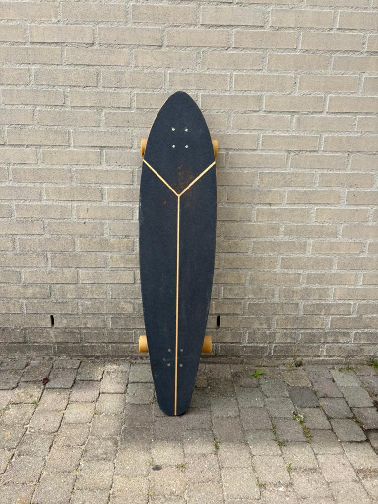 Longboard 107 cm lang, Watersport en Boten, Golfsurfen, Ophalen, Zo goed als nieuw, Longboard