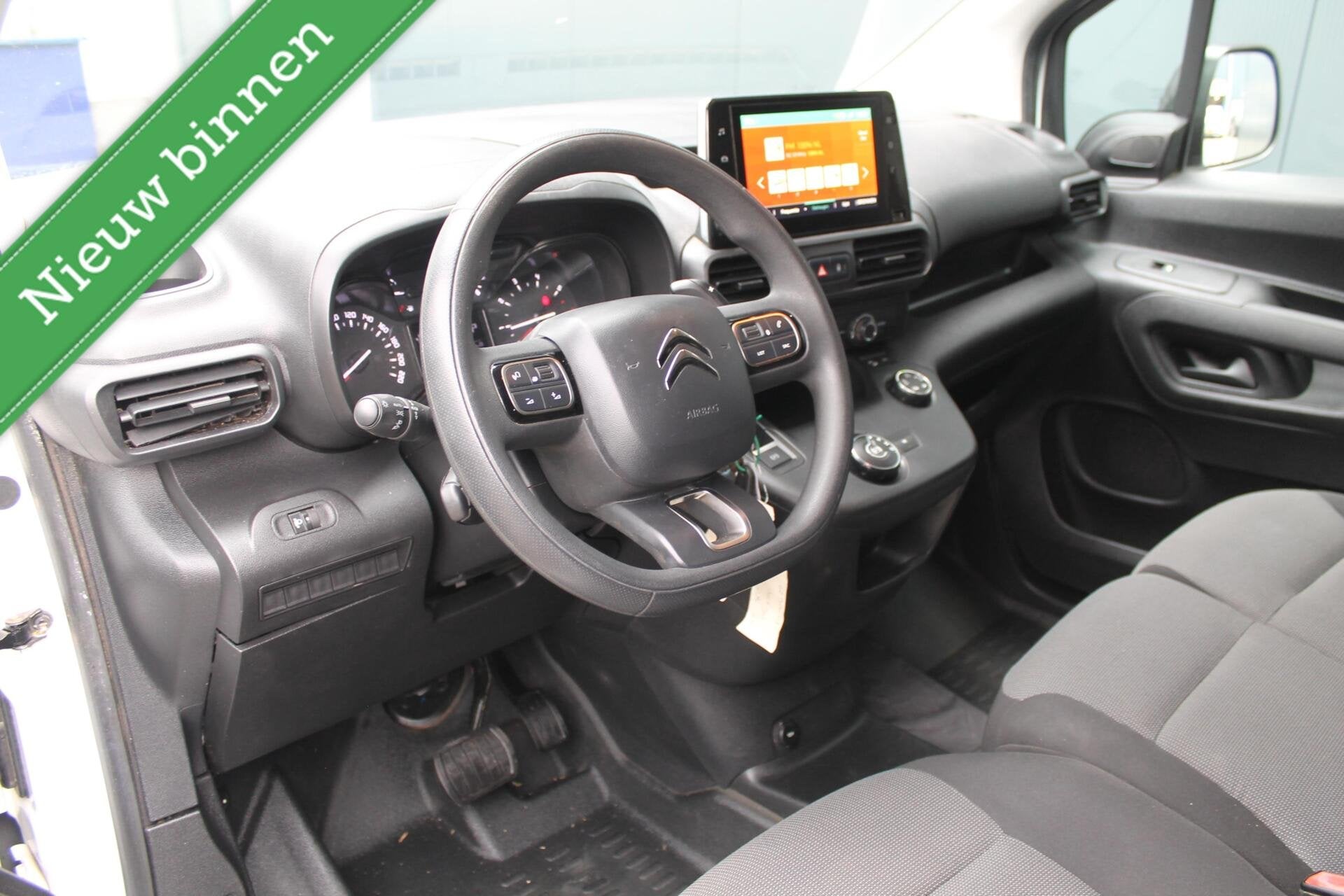 Citroen Berlingo bestel 1.2 puretech 130 pk Automaat | 3 zit, Stof, Gebruikt, 4 cilinders, Citroën