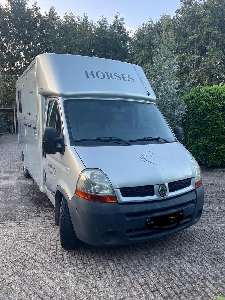 Renault Master Theault 2 paards paardenwagen, Dieren en Toebehoren, Paarden en Pony's | Trailers en Aanhangwagens, Ophalen, Gebruikt