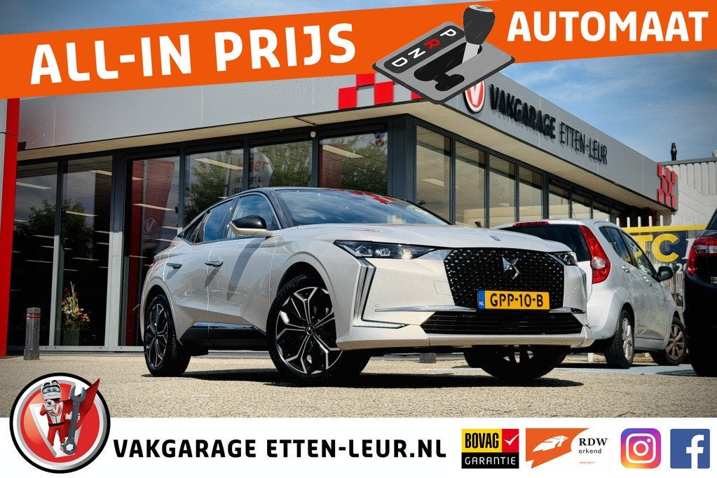 DS DS 4 1.2 Rivoli / LEDER / CAMERA / ADAPTIEVE CRUISE, Gebruikt, Euro 6, 1199 cc, Leder