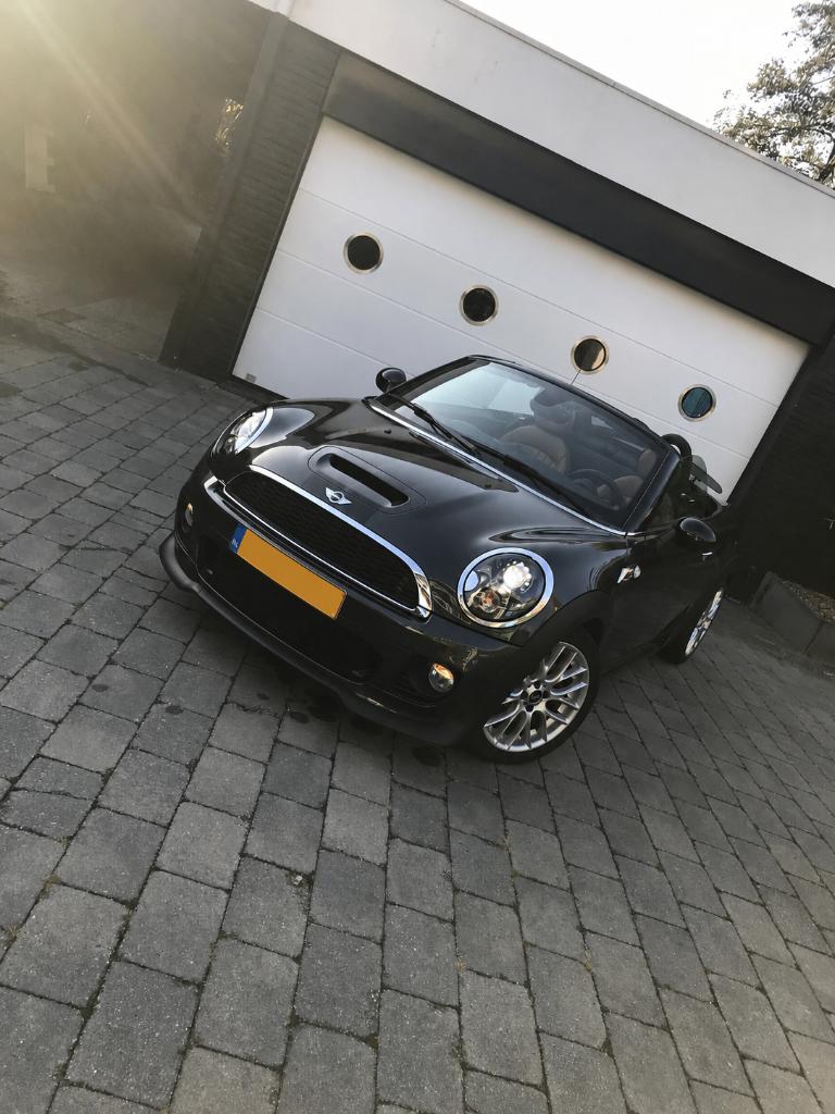 MINI Cooper S Roadster Chili | Leder | JCW pakket | Connect, 4 cilinders, Cabriolet, Roadster, Leder