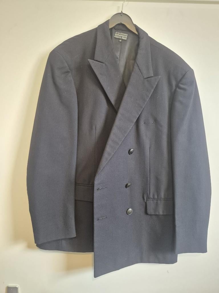 Heren Colbert - maat 52 (KLM), Kleding | Heren, Ophalen of Verzenden, Gedragen, Maat 52/54 (L), Blauw