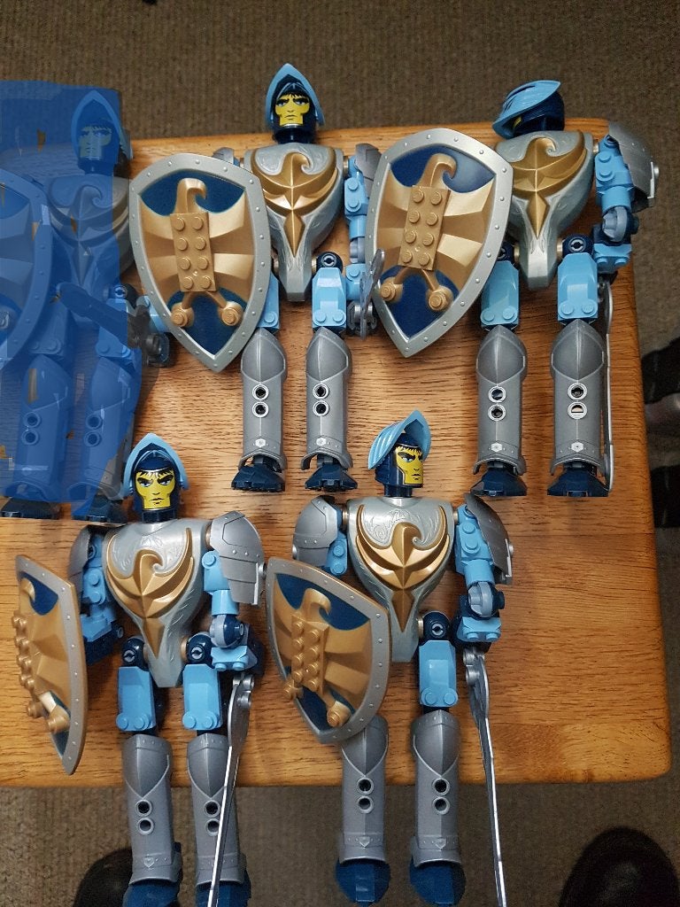 lego knights kingdom sir jayko 8792-1, 9 stuks, Ophalen of Verzenden, Zo goed als nieuw, Lego