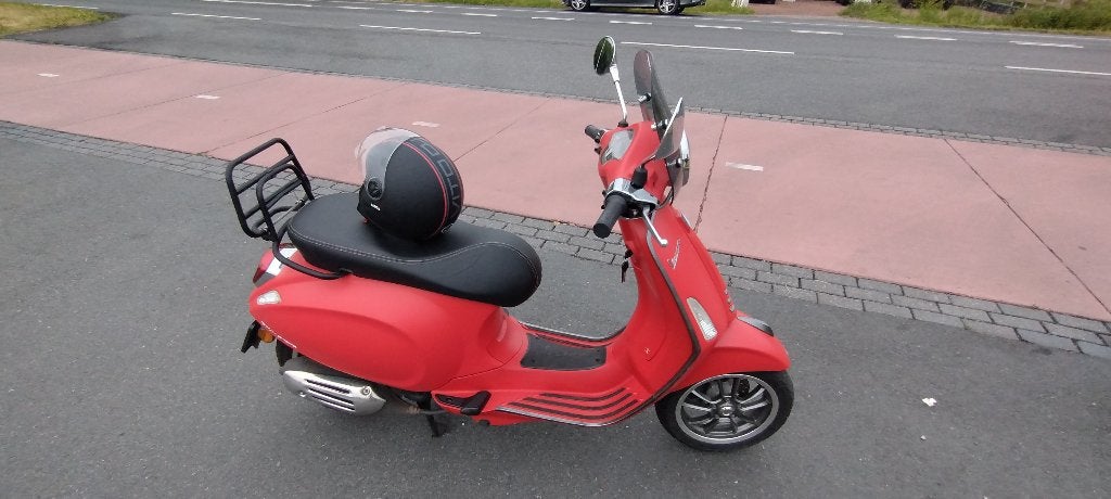 vespa scooter rood, Ophalen, Gebruikt, Overige modellen, Maximaal 45 km/u