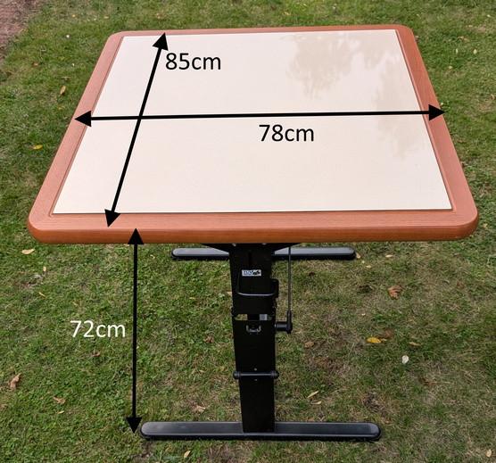 Hobby caravan tafel opklapbaar, Caravans en Kamperen, Caravan accessoires, Ophalen, Zo goed als nieuw
