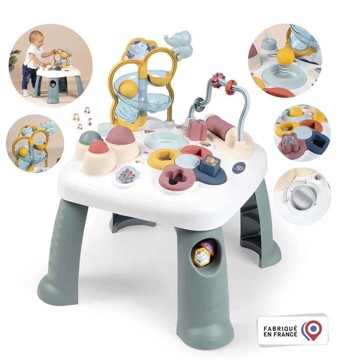 Smoby Little Smoby Activiteiten Tafel met Vormensorteerder, Ophalen, Nieuw, Overige typen, Met geluid
