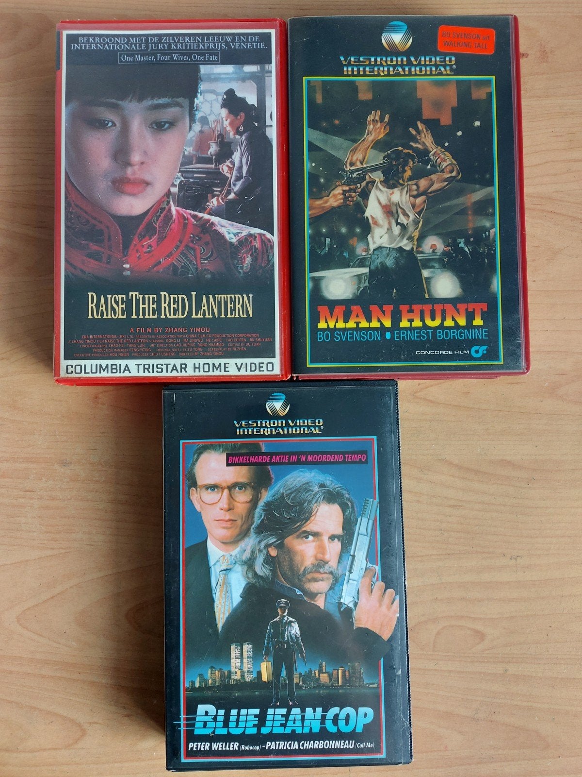 VHS EX RENTAL Videobanden oa Raise the Red Lantern, Alle leeftijden, Ophalen of Verzenden, Gebruikt, Actie en Avontuur