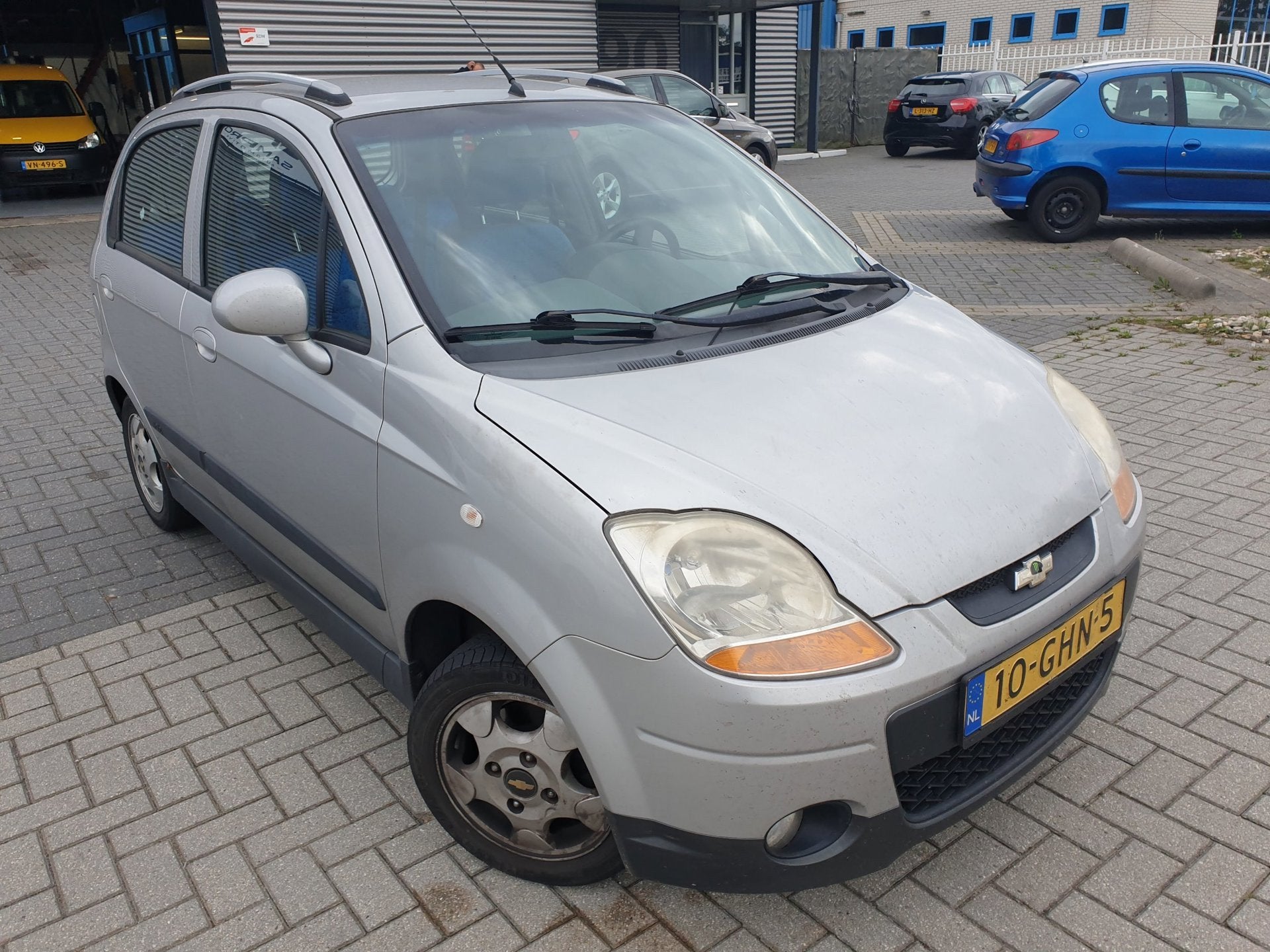 Chevrolet Matiz 0.8 Style Airco-Al-Ra-Trekhaak, Voorwielaandrijving, Stof, Gebruikt, Matiz