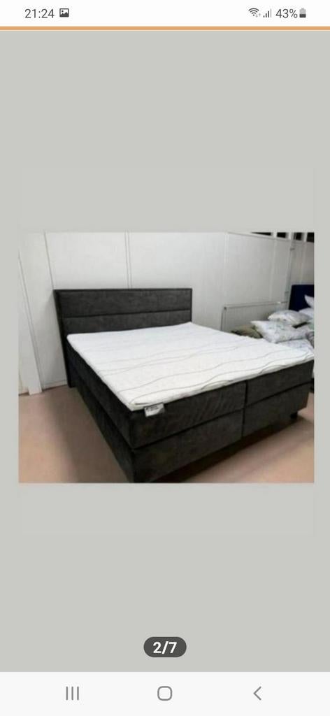 Nieuwe topper, 180x200, Ophalen, Wit, 180 cm, Nieuw