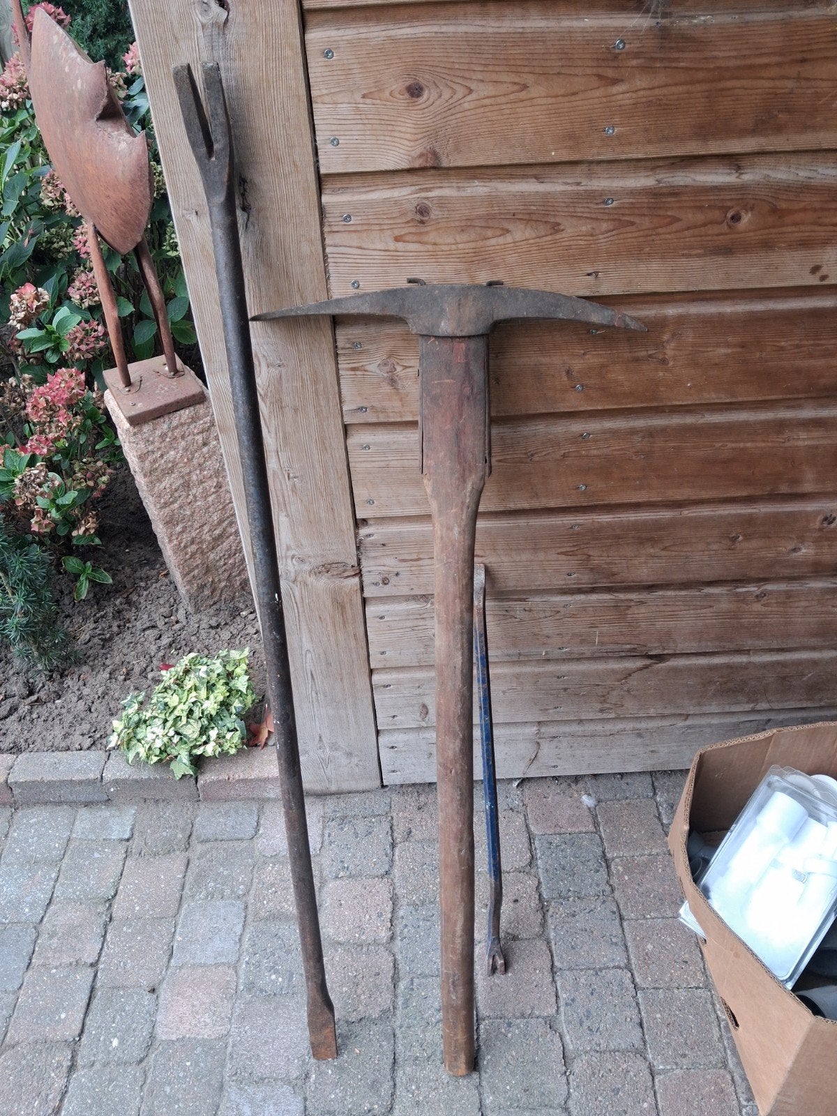 Breekijzer en Pikhouweel - Robuust Gereedschap, Doe-het-zelf en Verbouw, Ophalen of Verzenden, Gebruikt, Overige typen